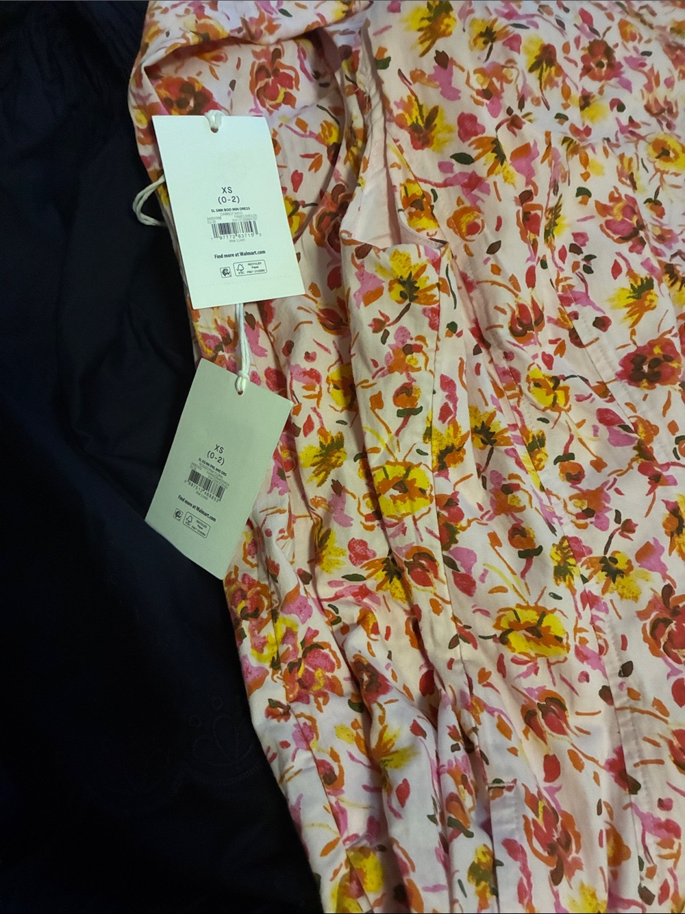 Mystery box 📦 2 NWT Free Assembly dresses xs 0-2 pink  navy as pictured